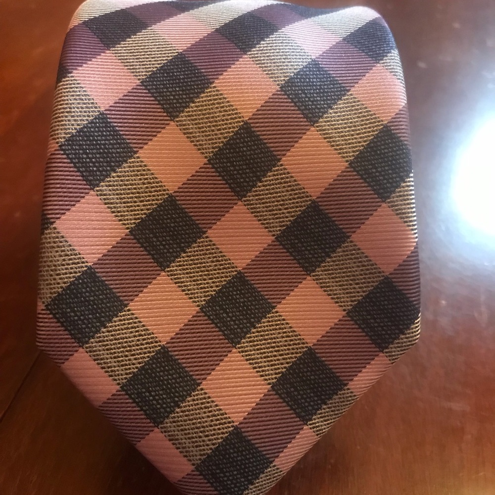 Nautica Purple Polyester Tie